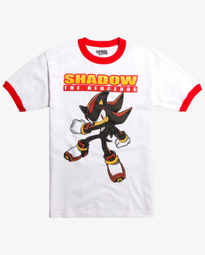 shadow the hedgehog tshirt